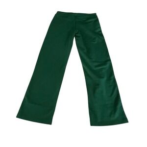 Asics Green Bay Packers Womens Green Fleece Pants Semi-Fitted Drawstring M NEW